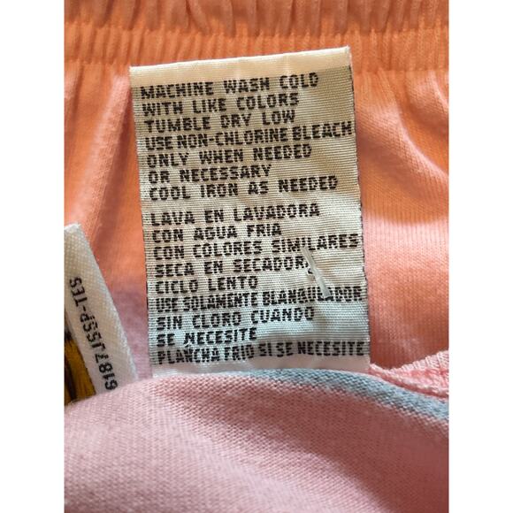 VGUC Vintage Jaclyn Smith Sport 2 Piece Lounge Set Pants/Top Peach Size Small - Picture 4 of 5